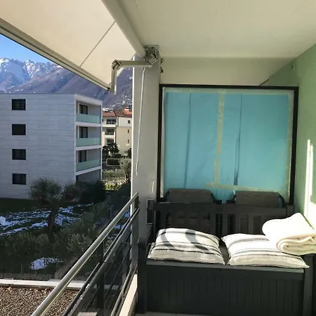 Ascona: Centro Muraccio Apt. 204 アパート アスコナ
